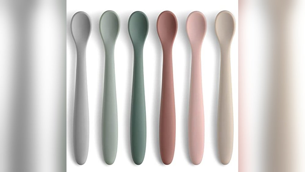 Baby Feeding Spoon Silicone Soft