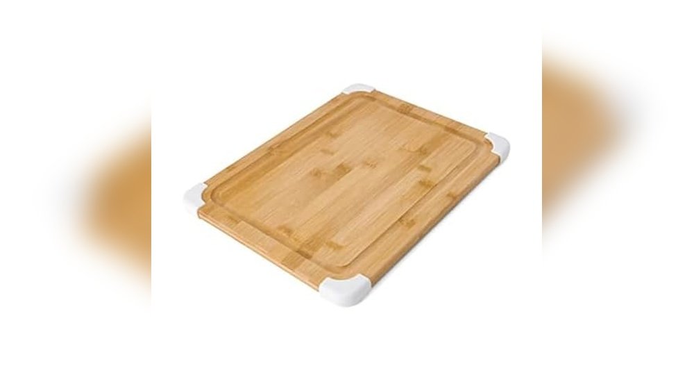 Cutting Board Non Slip Bamboo