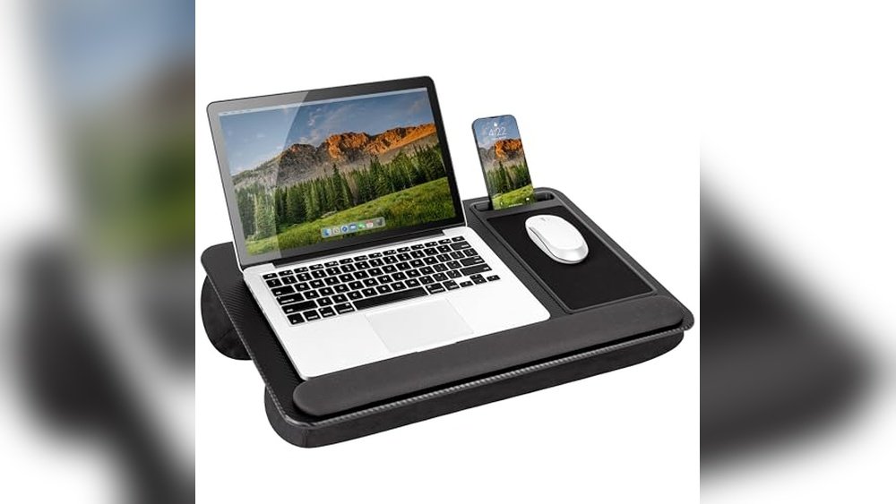 Top Laptop Lap Desk With Mouse Pad for Comfort & Productivity
