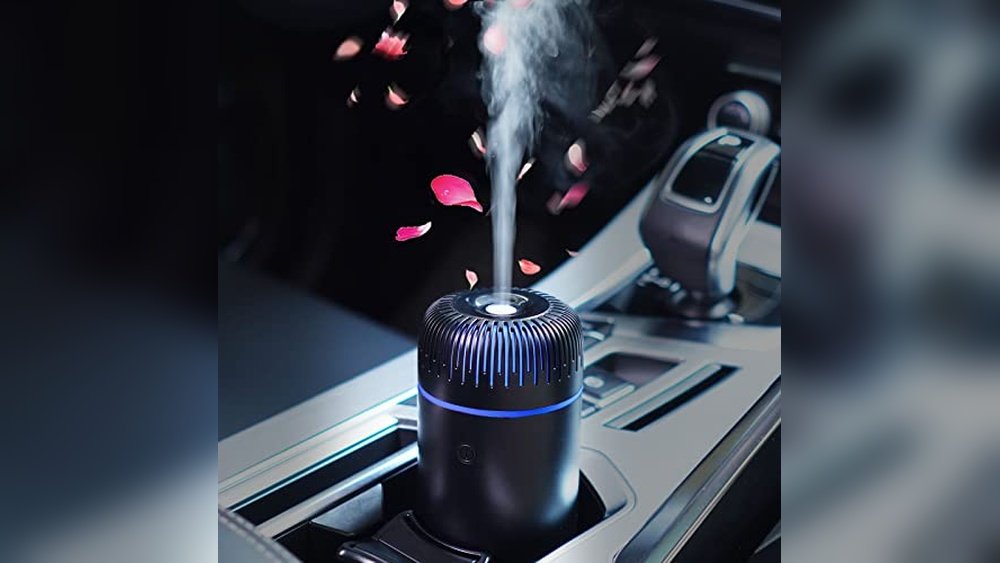 Mini Humidifier for Car Cup Holder