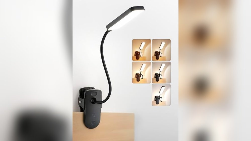 Top Reading Light Rechargeable Clamp Review: Bright & Reliable Guide