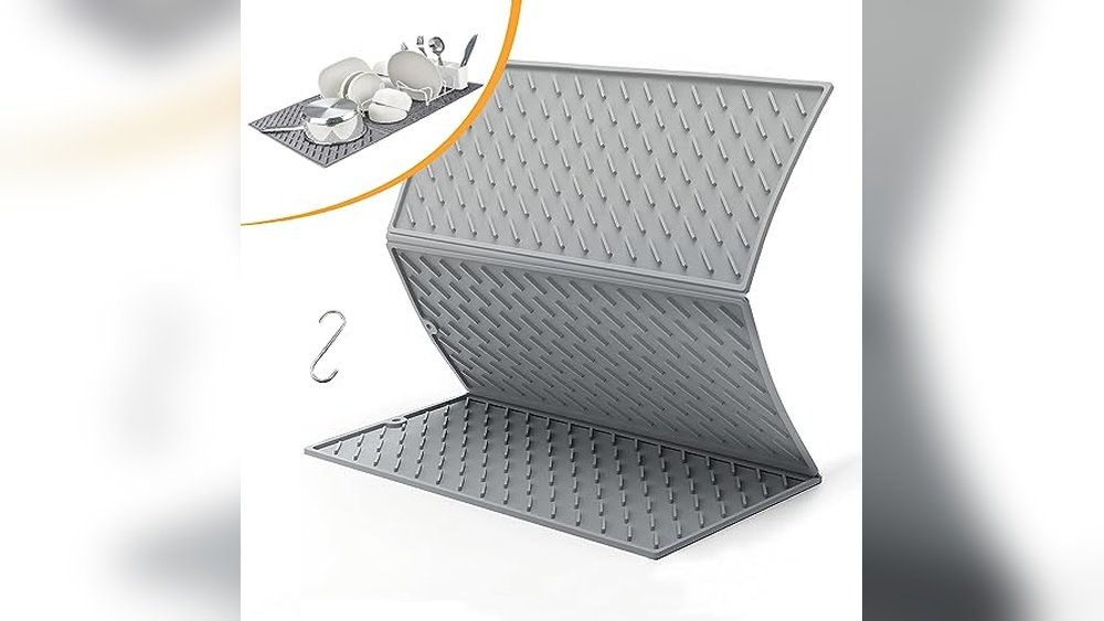Silicone Dish Drying Mat Foldable