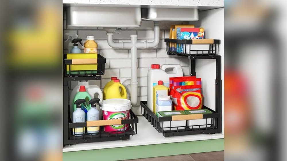 Top Under Sink Organizer Sliding Type for Easy Kitchen Storage